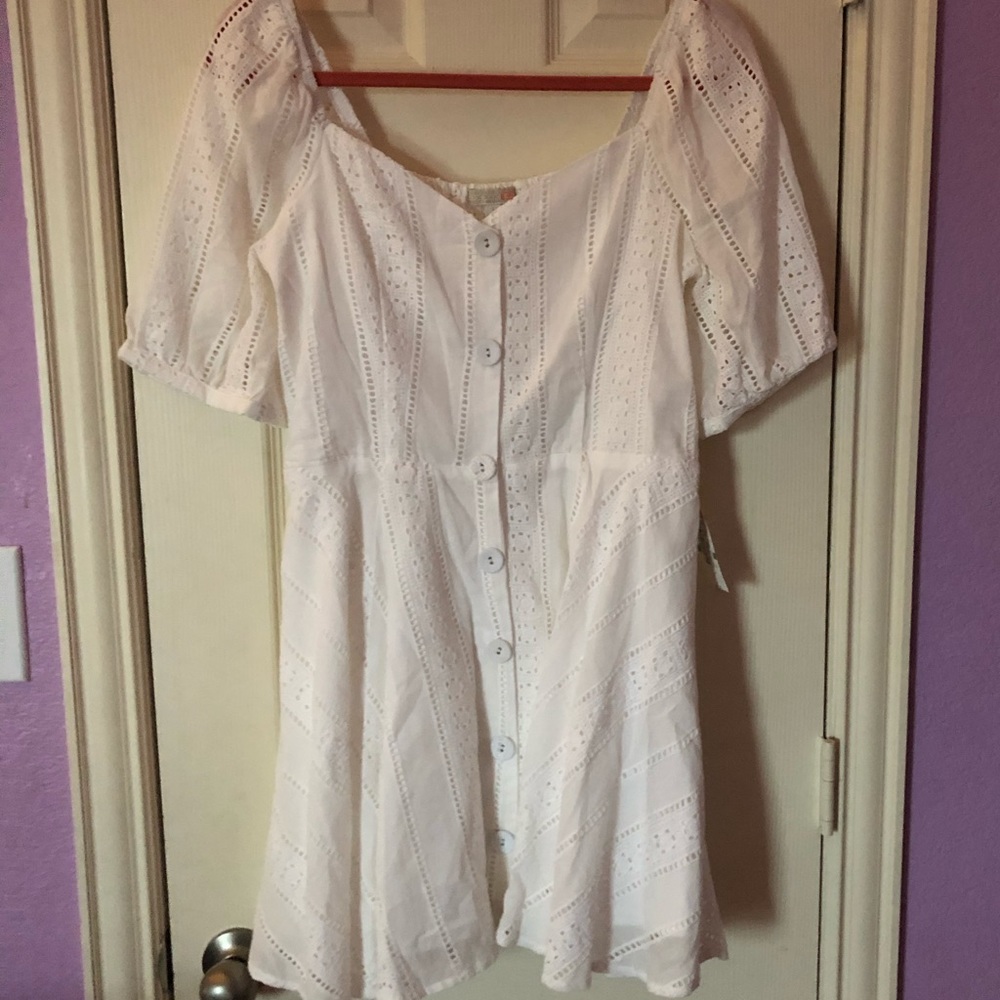 GB White Dress